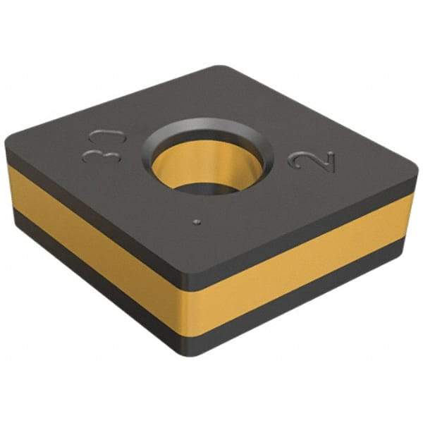 Iscar - CNMA431 Grade IC5010 Carbide Turning Insert - TiCN/Al2O3/TiN Finish, 80° Diamond, 1/2" Inscr Circle, 3/16" Thick, 1/64" Corner Radius - Best Tool & Supply