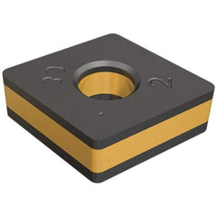 Iscar - CNMA431 Grade IC5010 Carbide Turning Insert - TiCN/Al2O3/TiN Finish, 80° Diamond, 1/2" Inscr Circle, 3/16" Thick, 1/64" Corner Radius - Best Tool & Supply