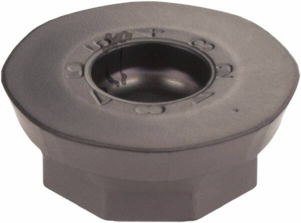 Iscar - OFMW0706 FF Grade IC908 Carbide Milling Insert - TiAlN Finish, 0.315" Thick, 0.803" Inscribed Circle - Best Tool & Supply