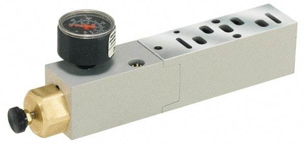 Parker - 15407-2 Solenoid Valve Sandwich Regulator - Use with HB Series Solenoid Valves - Best Tool & Supply