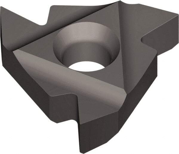 Vargus - 4IL Internal Left Hand ISO Laydown Threading Insert - Grade VTX, TiAlN Coated Carbide, 12.7mm Inscribed Circle - Best Tool & Supply