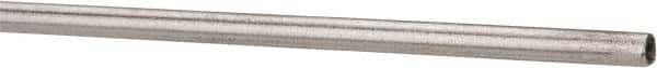 Value Collection - 6 to 7' Long, 1/8" OD, 304 Stainless Steel Tube - 0.02" Wall Thickness - Best Tool & Supply