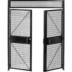 Folding Guard - Temporary Structure Doors Type: Hinged Door Width (Feet): 8 - Best Tool & Supply