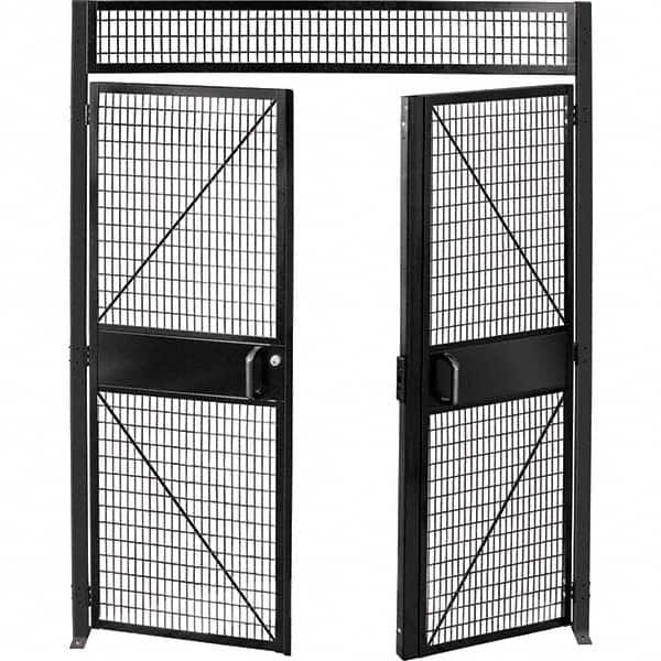 Folding Guard - Temporary Structure Doors Type: Hinged Door Width (Feet): 6 - Best Tool & Supply