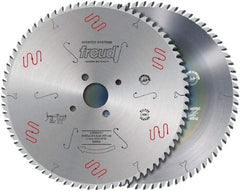 Freud - 450mm Diam, 60mm Arbor Hole Diam, 72 Tooth Wet & Dry Cut Saw Blade - Carbide-Tipped, Standard Round Arbor - Best Tool & Supply