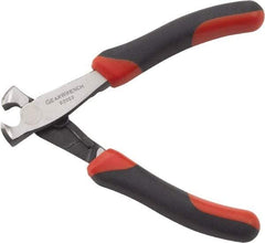 GearWrench - 4-1/4" OAL, 0.049" Capacity, End Cutting Pliers - 0.51" Jaw Length x 1/2" Jaw Width - Best Tool & Supply