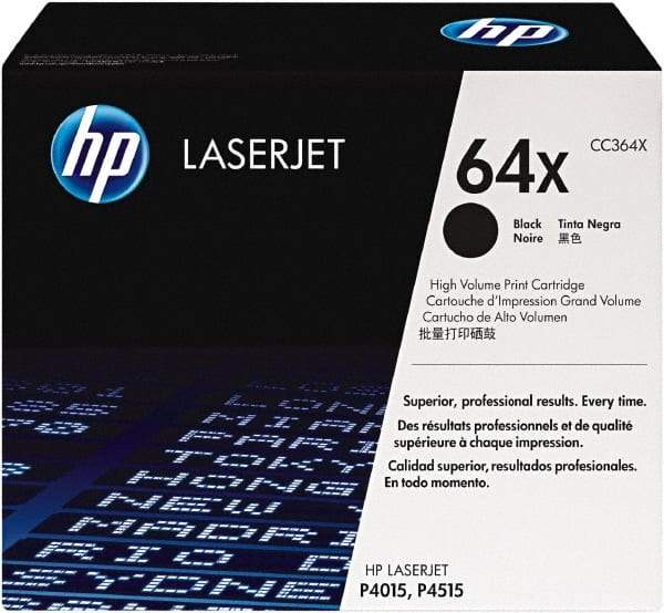 Hewlett-Packard - Black Toner Cartridge - Use with Hewlett-Packard LaserJet P4015n, P4015dn, P4015tn, P4015x, P4515n, P4515tn & P4515x - Best Tool & Supply