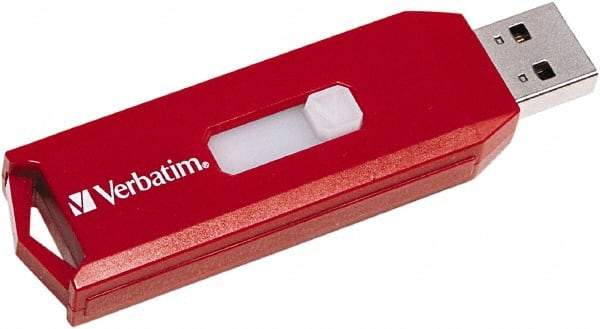 Verbatim - 16GB Red Flash Drive - Use with Windows Vista, 7 - Best Tool & Supply