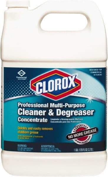 Clorox - 1 Gal Bottle Cleaner/Degreaser - Liquid, Citrus - Best Tool & Supply