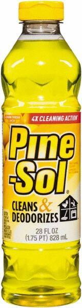 Pine-Sol - 28 oz Bottle All-Purpose Cleaner - Liquid, Lemon - Best Tool & Supply