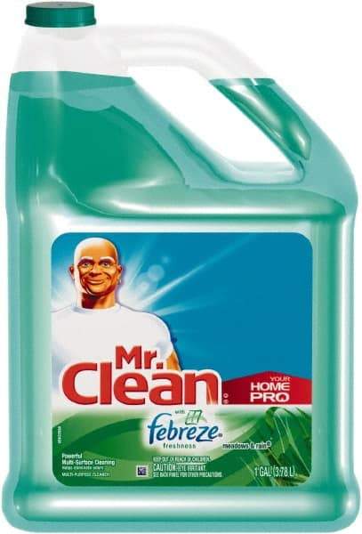 Mr. Clean - 1 Gal Bottle All-Purpose Cleaner - Liquid, Meadows & Rain - Best Tool & Supply