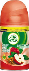 Air Wick - 6.17 oz Air Freshener Dispenser Refill - Apple Cinnamon, Compatible with Air Wick Freshmatic & Ultra Odor Detect Dispensers - Best Tool & Supply