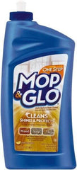 Mop&Glo - 1 Qt Bottle Cleaner - Use on Ceramic Tile, Laminate Surfaces, Linoleum, Quarry Tile, Cement, Concrete, Vinyl Tile, Terra Cotta, Terrazzo, Vinyl Composite Tile (VCT) - Best Tool & Supply