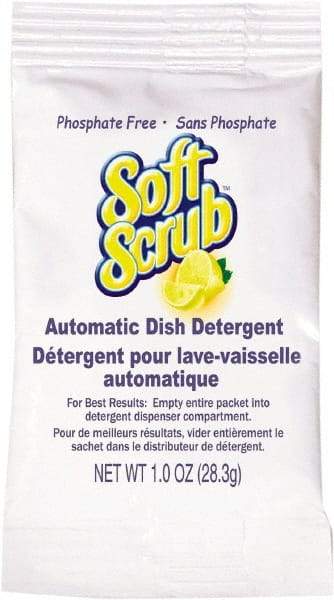 Soft Scrub - 1 oz Packet Automatic Dishwashing Powder - Lemon Scented - Best Tool & Supply