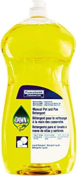 Dawn - 38 oz Bottle Manual Dishwashing Liquid - Lemon Scented - Best Tool & Supply