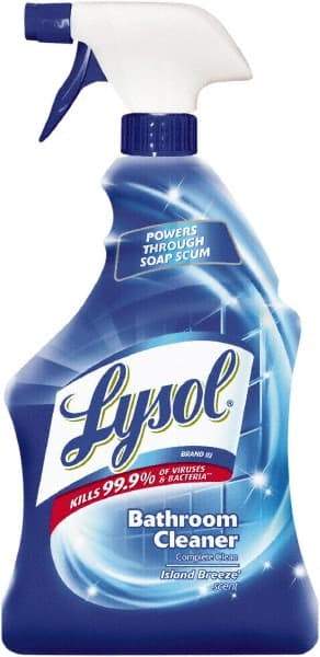 Lysol - 32 oz Spray Bottle Liquid Bathroom Cleaner - Island Breeze Scent, Disinfectant, General Purpose Cleaner - Best Tool & Supply