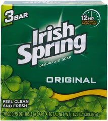 Irish Spring - 3.75 oz Box Bar Soap - Green, Original Scent - Best Tool & Supply