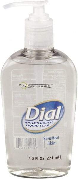 Dial - 7.5 oz Pump Bottle Liquid Soap - Clear, Pleasant Fragrance Scent - Best Tool & Supply