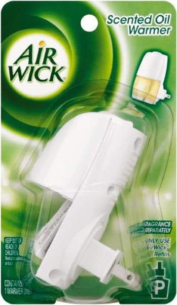 Air Wick - 4,800 Cu Ft Coverage, White Metered Aerosol Dispenser - Best Tool & Supply