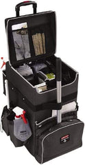 Rubbermaid - Ballistic Nylon Janitor Cart - 14-1/4" Width - Best Tool & Supply