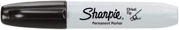 Sharpie - Black Permanent Marker - Chisel Medium Tip, AP Nontoxic Ink - Best Tool & Supply