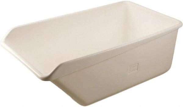 Remco - 800 Lb Load Capacity White Polyethylene Tote Container - Nesting, 32" Long x 54.6" Wide x 21.7" High - Best Tool & Supply