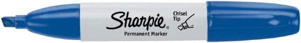 Sharpie - Blue Permanent Marker - Chisel Medium Tip, AP Nontoxic Ink - Best Tool & Supply