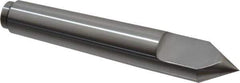 Riten - 1.078" Head Diam, Carbide-Tipped Steel Standard Point Half Dead Center - B&S 9 Brown & Sharpe Taper, 1.078" Point Diam, 6-1/2" OAL - Best Tool & Supply