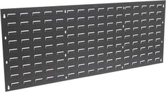 Quantum Storage - 48" Wide x 19" High, Gray Louvered Bin Panel - Use with Quantum Storage Systems - ALL QUS Bins - Best Tool & Supply