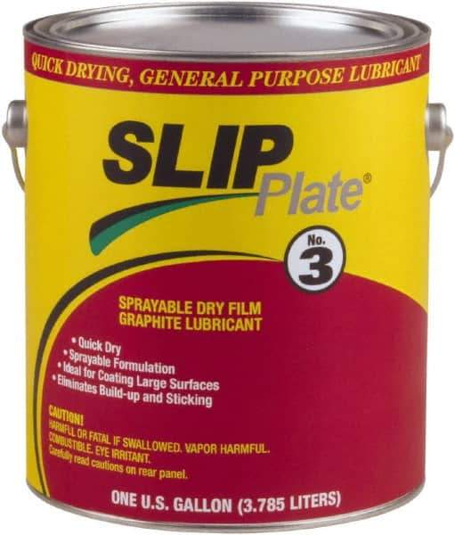 SLIP Plate - 1 Gal Can Lubricant - Black, -75°F to 450°F - Best Tool & Supply