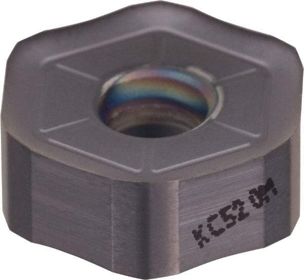 Kennametal - HNGJ535 LD Grade KC520M Carbide Milling Insert - TiAlN Finish, 0.2189" Thick, 5/8" Inscribed Circle, 1.2mm Corner Radius - Best Tool & Supply