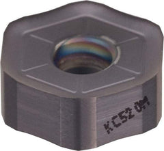 Kennametal - HNGJ535 LD Grade KC520M Carbide Milling Insert - TiAlN Finish, 0.2189" Thick, 5/8" Inscribed Circle, 1.2mm Corner Radius - Best Tool & Supply