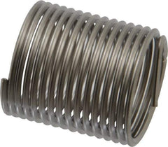 Recoil - 1-12 UNF, 1-1/2" OAL, Free Running Helical Insert - 15 Free Coils, Tanged, Stainless Steel, 1-1/2D Insert Length - Best Tool & Supply