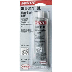 Loctite - 80 mL Tube Clear Silicone Sealant - NC RTV SIL-CL 80ML LOCTITE SUPERFLX RTV - Best Tool & Supply