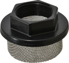 10 Mesh, 189 LPM, 50 GPM, 4.2″ Diam, Female Pipe Mounted Suction Screen Strainer 2 Port NPT, 2.6″ Long