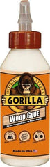 Gorilla Glue - 8 oz Bottle Natural Wood Glue - 3 to 4 hr Working Time, 24 hr Full Cure Time, Bonds to Cork Board & Wood - Best Tool & Supply