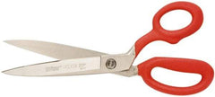 Wiss - 5" LOC, 10-3/8" OAL Inlaid Heavy Duty Shears - Offset Handle, For Composite Materials, Fabrics, Upholstery - Best Tool & Supply