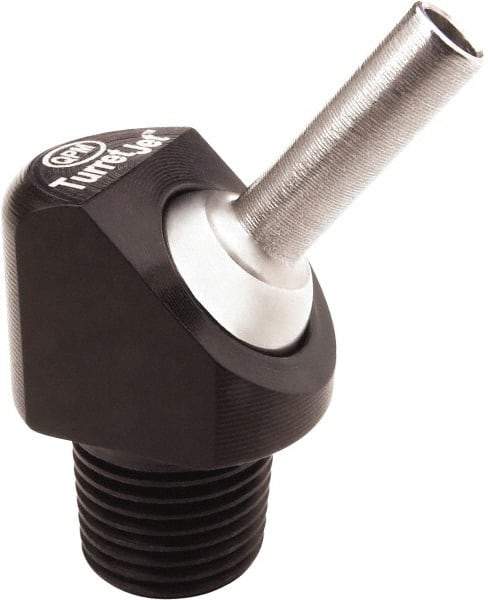 QPM Products - 0.11" Hose Inside Diam, Coolant Hose Nozzle - NPT, for Use with CNC Lathes - Best Tool & Supply