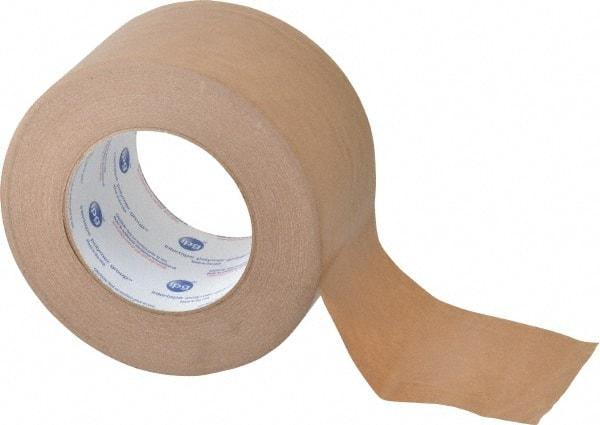 Intertape - 3" x 60 Yd Natural (Color) Rubber Adhesive Packaging Tape - Paper Backing, 7.2 mil Thick, 45 Lb Tensile Strength, Series 530 - Best Tool & Supply