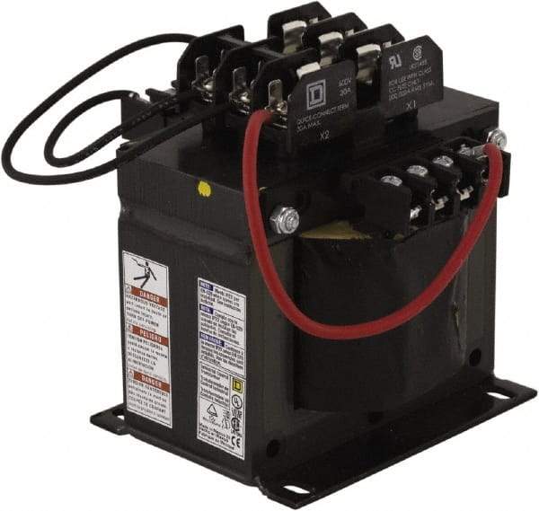 Square D - 1 Phase, 750 VA, Control Transformer - 239°F Temp Rise - Best Tool & Supply