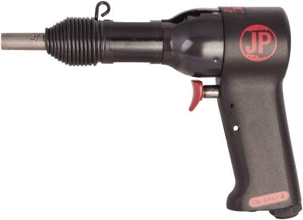 PRO-SOURCE - 3,000 BPM, 2 Inch Long Stroke, Pneumatic Riveting Hammer - 4 CFM Air Consumption, 1/4 NPT Inlet - Best Tool & Supply