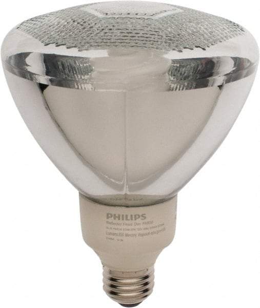 Philips - 20 Watt Fluorescent Flood/Spot Medium Screw Lamp - 2,700°K Color Temp, 850 Lumens, 120 Volts, PAR38, 8,000 hr Avg Life - Best Tool & Supply