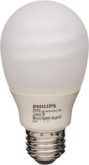 Philips - 14 Watt Fluorescent Residential/Office Medium Screw Lamp - 2,700°K Color Temp, 800 Lumens, 120 Volts, Twister, 8,000 hr Avg Life - Best Tool & Supply