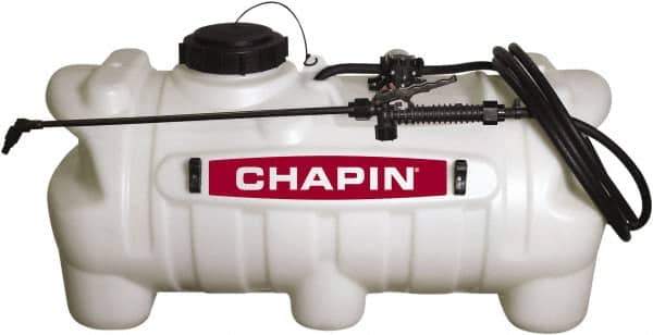 Chapin - 25 Gal Chemical Safe Garden Hand Sprayer - Use with Cleaners/Degreasers, Polyethylene Tank, Wide Mouth, Reinforced Hose - Best Tool & Supply