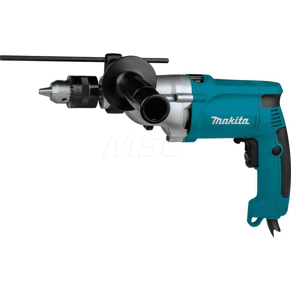 Hammer Drills & Rotary Hammers; Chuck Type: Keyed; No-Load RPM: 2900 RPM; Voltage: 110.00; Handle Type: Side Handle; Pistol Grip; Amperage: 6.6000; Includes: HP2050Side Handle (153503-4)Depth Gauge (324219-0)Chuck Key (763430-3)Tool Case (824650-5); Rever