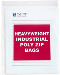 C-LINE - 1-1/2" Long x 14" Wide x 10-1/4" High, 0.004 mil Thick, Self Seal Antistatic Poly Bag - Clear, Heavyweight Grade - Best Tool & Supply