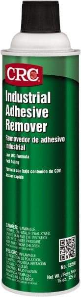 CRC - 19 oz Aerosol Can Adhesive Remover - VOC Content g/L 0, Removes Adhesives - Best Tool & Supply