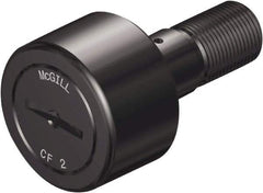 McGill - 9/16" Roller Diam x 3/8" Width, 3/16" Stud Diam x 5/8" Length, Sealed Stud Cam Follower - Steel, 1/8" Thread Length, 10-32 Thread, 1.03" OAL, 680 Lb Dynamic Cap, 790 Lb Static Cap - Best Tool & Supply