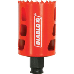 Freud - 1-7/8" Diam, 2-3/8" Cutting Depth, Hole Saw - Bi-Metal Saw, Toothed Edge - Best Tool & Supply