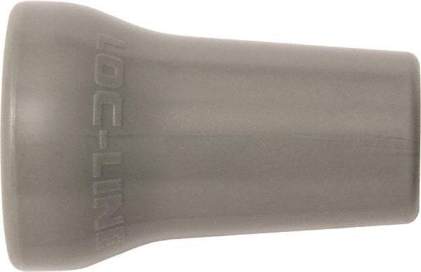 Loc-Line - 1/2" Hose Inside Diam x 1/2" Nozzle Diam, Coolant Hose Nozzle - Unthreaded, for Use with Loc-Line Modular Hose System, 50 Pieces - Best Tool & Supply